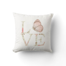 Floral de mariposa de amor