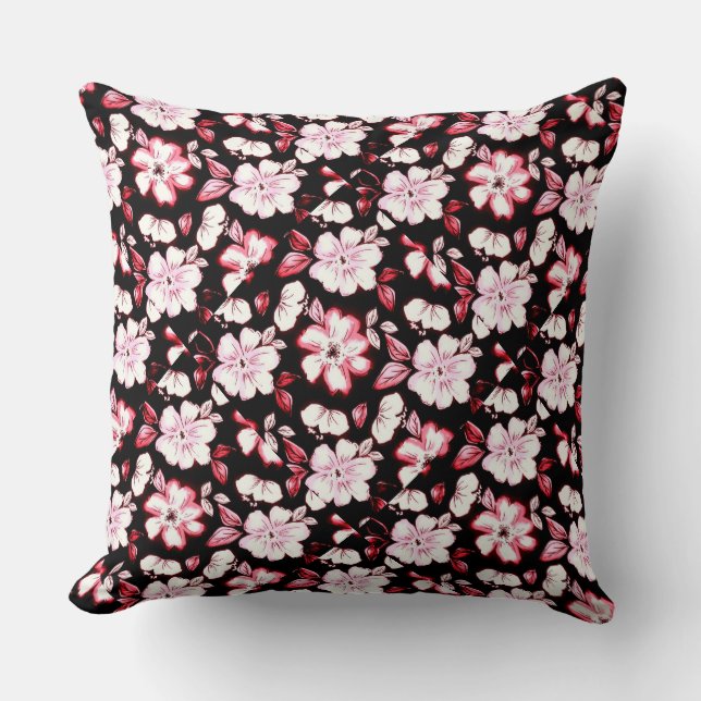 Cojín Decorativo Floral de verano (Anverso)