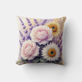 Cojín Decorativo Floral elegante