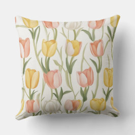 Cojín decorativo floral elegante