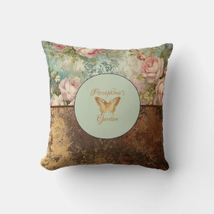 Cojín Decorativo floral estilo grifo chic de Shabby
