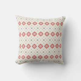 Cojín Decorativo Floral Folk Retro