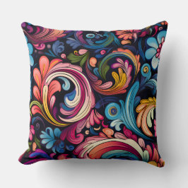 Cojín Decorativo Floral Funkadelic Botánico