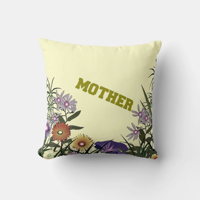 Cojín Decorativo Floral Garden Mother Cushion (Anverso)