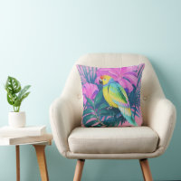 Floral/hawaiano/tropical/loro