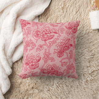 Cojín decorativo floral Hot Pink 1920