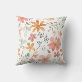 Cojín Decorativo Floral impreso