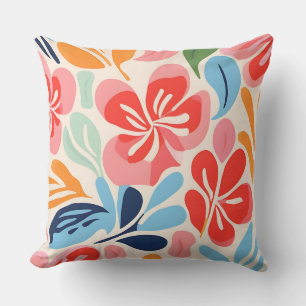 Cojín Decorativo Floral inspirada en Matisse
