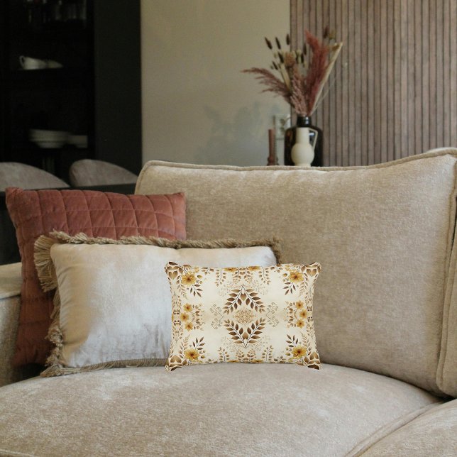 Cojín Decorativo Floral Lumbar de granja (Subido por el creador)