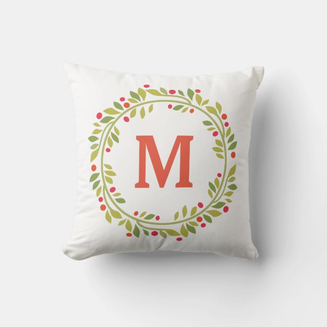 Cojín Decorativo Floral moderna (Anverso)
