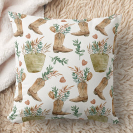 Cojín Decorativo Floral occidental