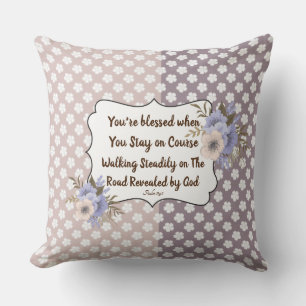 Cojín Decorativo Floral País Mocha Eyelet Pillow