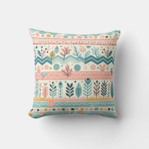 Cojín decorativo Floral Pastel