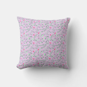 Cojín Decorativo Floral pattern.05.FR.pink y Lgreen LPink BG