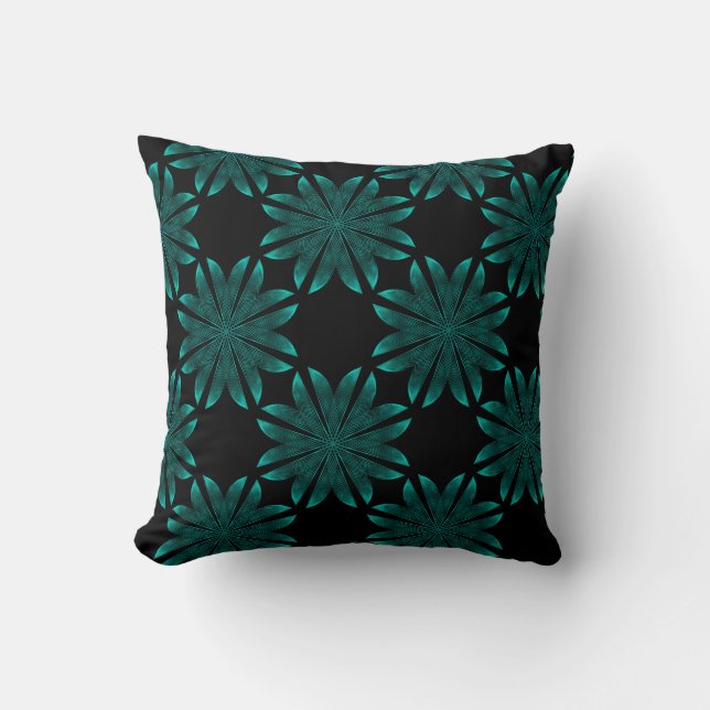 Cojín Decorativo Floral pattern on back (Anverso)