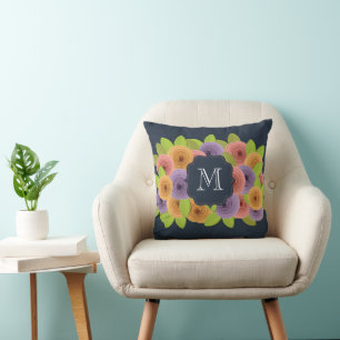 Cojín Decorativo Floral personalizada
