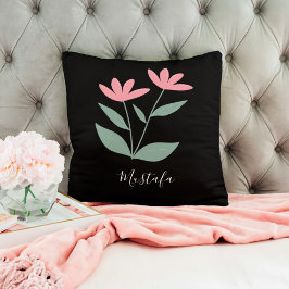 Cojín Decorativo Floral personalizado