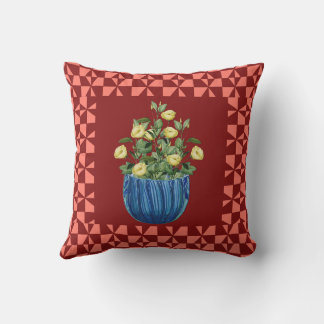 Cojín decorativo floral personalizado - almohada c