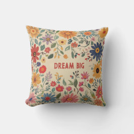 Cojín decorativo floral - Pillow del gran presupue