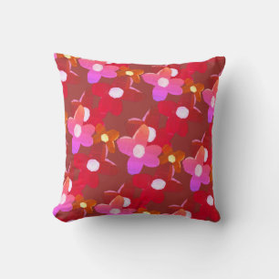 Cojín Decorativo Floral retro bohemiana