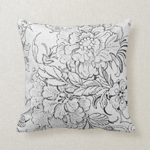 Cojín Decorativo Floral reversible