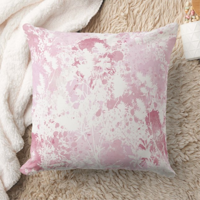Cojín Decorativo Floral Rosa Chic (Manta)