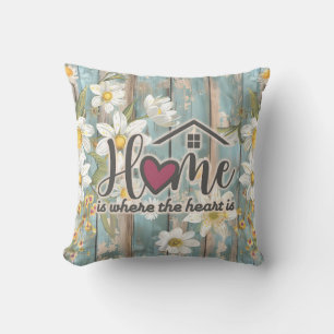 Cojín Decorativo Floral rústica familiar