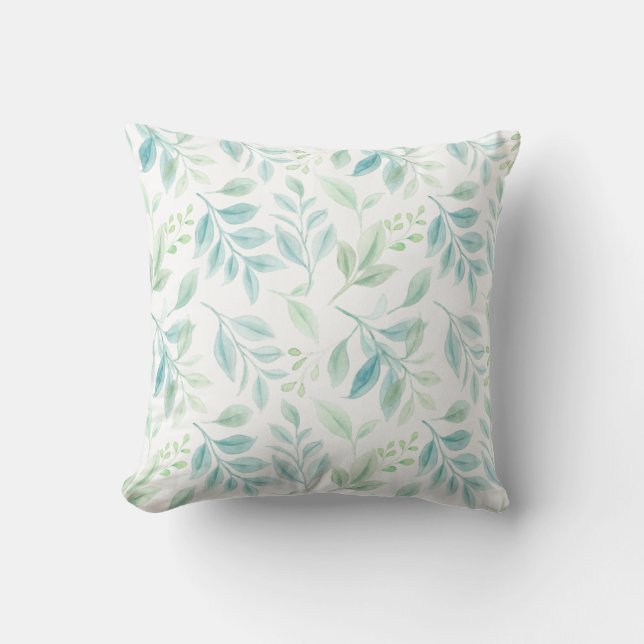 Cojín Decorativo Floral Soleado Manchado (Anverso)