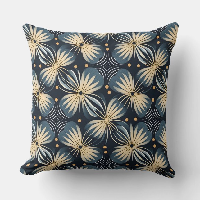 Cojín Decorativo Floral Susurrante   (Anverso)