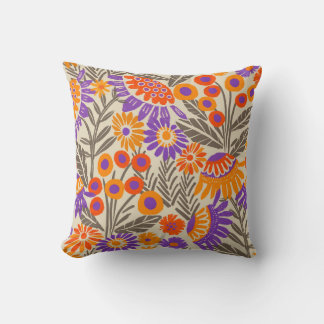 Cojín Decorativo Floral tropical audaz