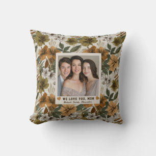 Cojín Decorativo Floral Tropical Madrastra Cumpleaños Foto Boho