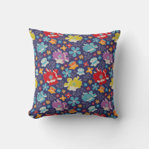 Cojín Decorativo Floral Vibrante