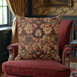Cojín Decorativo Floral Victoriano Vintage