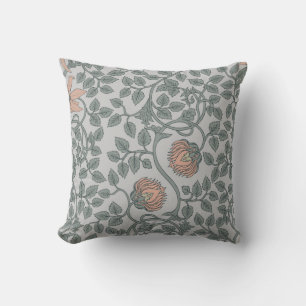 Cojín Decorativo Floral vintage sin soldadura, tapicería retro