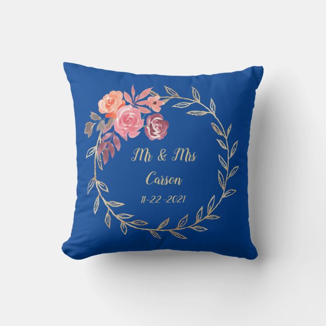 Cojín Decorativo Floral Wreath Keepsake (Anverso)