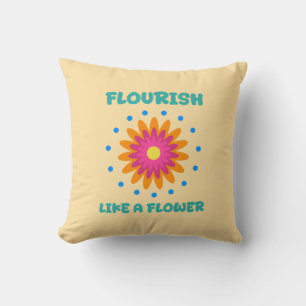 Cojín Decorativo Florece como una flor