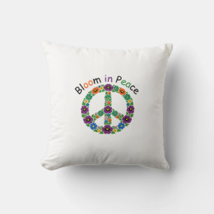 Cojín Decorativo Florece en Paz