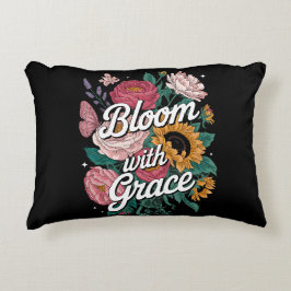 Cojín Decorativo Florecer con gracia 