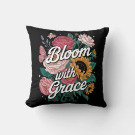 Cojín Decorativo Florecer con gracia 