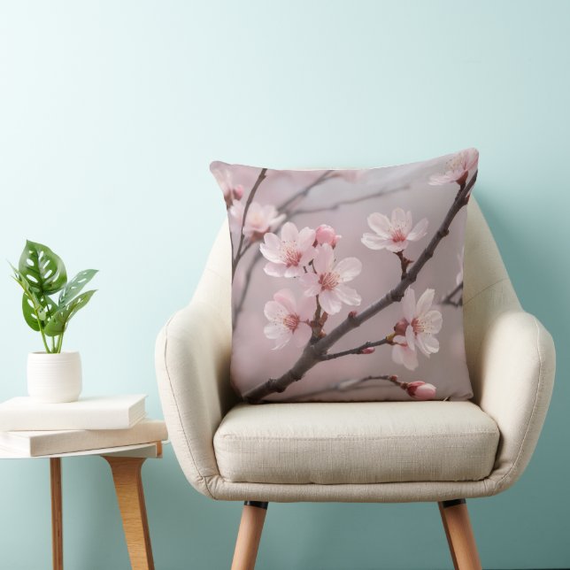 Cojín Decorativo Floreciendo en Radiante Esplendor (Silla)