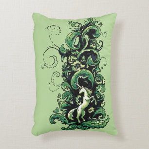 Cojín Decorativo Florecimiento de Unicornio