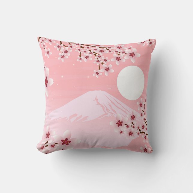 Cojín Decorativo Florecimiento del invierno (Anverso)
