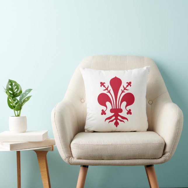 Cojín Decorativo Florencia, bandera italiana MoJo Pillow (Silla)