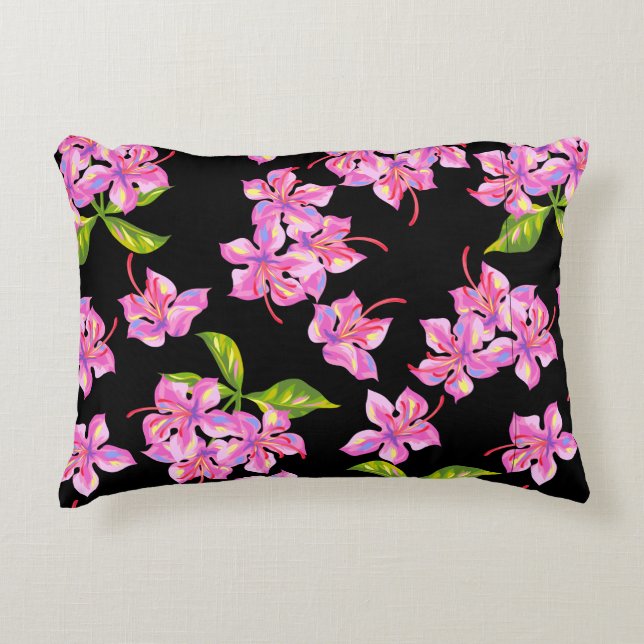 Cojín Decorativo Flores (Anverso)