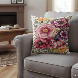 Cojín Decorativo Flores