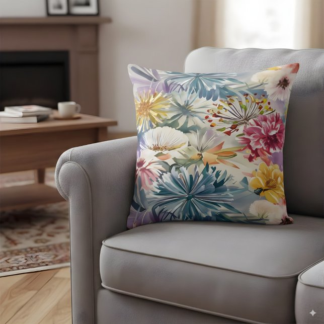 Cojín Decorativo Flores (Subido por el creador)