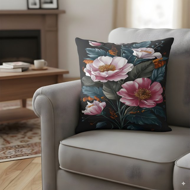 Cojín Decorativo Flores (Subido por el creador)