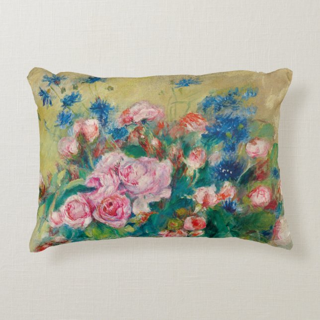 Cojín Decorativo Flores 2 de Renoir (Anverso)