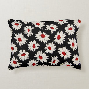 Cojín Decorativo Flores abstractas, un patrón de acuarela artística