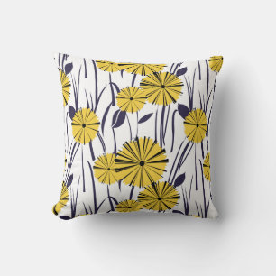 Cojín Decorativo Flores amarillas